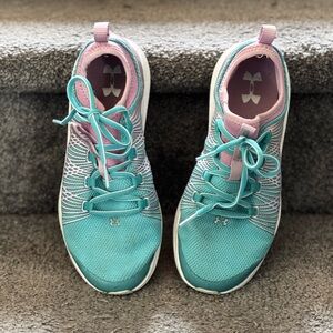 Under Armour Women's Aqua and Lavender Athletic Shoes